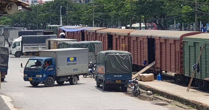 Quy trình vận chuyển của dịch vụ vận tải đường sắt