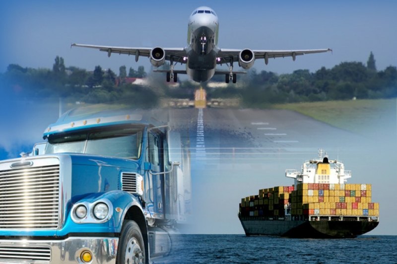 vận chuyển hàng hoá bằng đường biển, đường bay, đường bộ