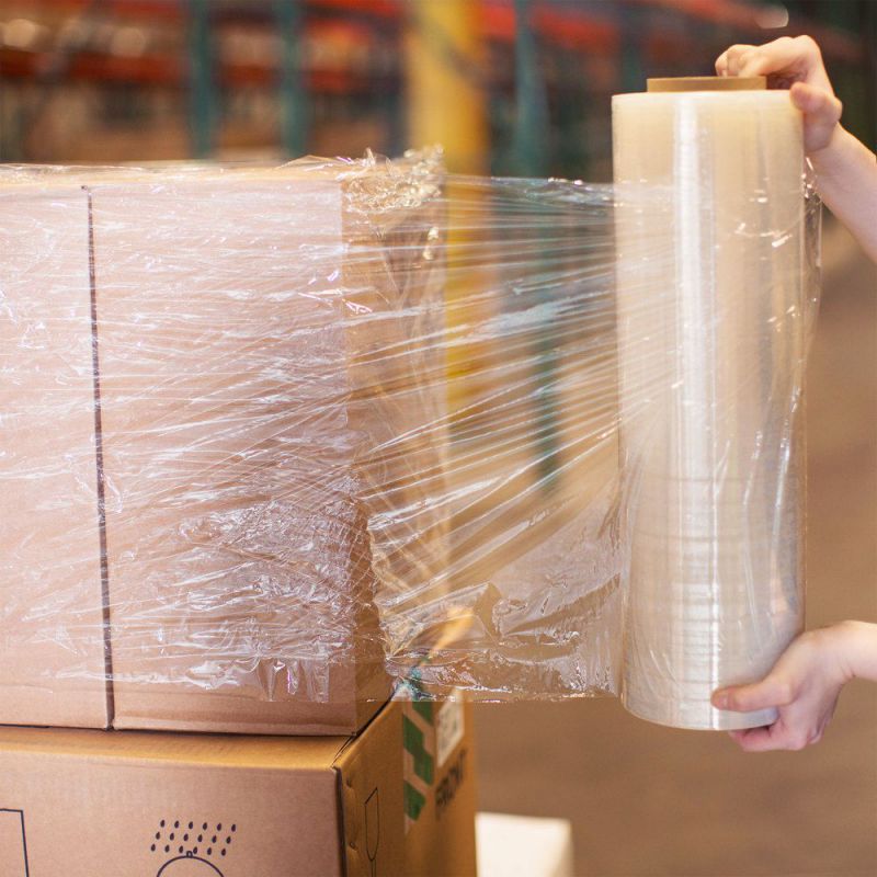 Cuộn ni lông bọc hàng, hay còn gọi là màng PE (Polyethylene), hoặc màng co, màng chít Cuộn ni lông bọc hàng, hay còn gọi là màng PE (Polyethylene), hoặc màng co, màng chít